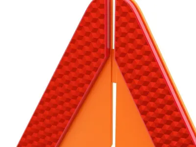 Warning Triangle 3D model