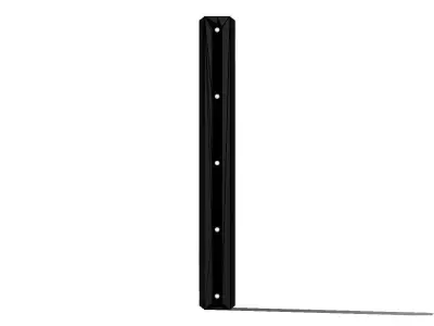 Trilho Picatinny 17 Keymod Rail 3D model