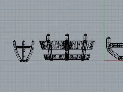 Esercizio Vari Castoni Free 3D model
