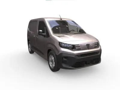 Peugeot Partner 2024 3D model