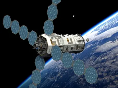 TH Scope 001 - Geography Satellite LEO 3D model