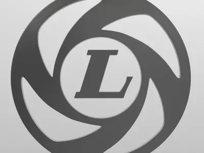 ashok leyland logo 3D model