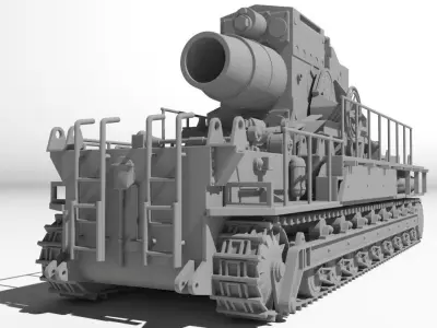 Tank KARL for 3D print 3D print model