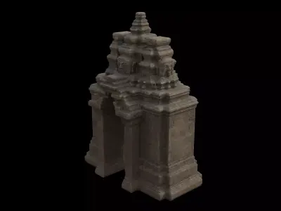 ancient building 2 3D model
