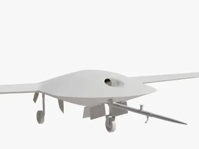 Lockheed Martin RQ 3 Darkstar Drone 3D model