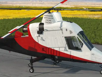 Kaman K Max K1200 3D model