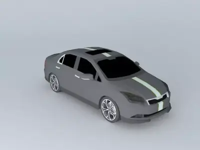 2014 Alpha VTS RS Spec Sáber Turbo Free 3D model