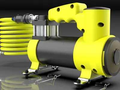 Mini Compressor 3D model