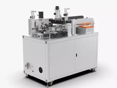 Fully Automatic Dipping Tin Soldering Machine 3D model