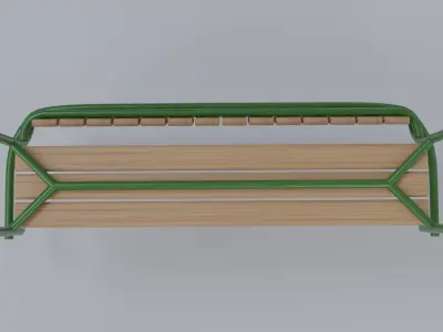Urban Bench 3D model buy