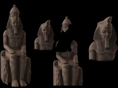 King Ramses II 3D model