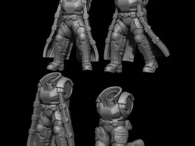 GrimGuard - Delta Squad 3D print model