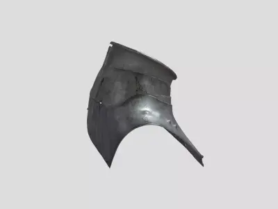 Ancient Round Shield 3D model