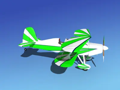 Stolp Starduster SA100 V08 3D model