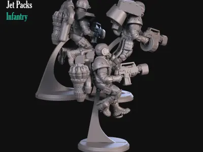 Jet Packs 3D print model