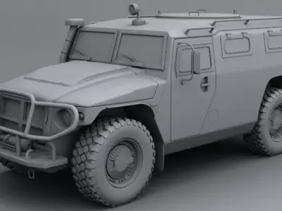Tiger Gaz 2330  3D model