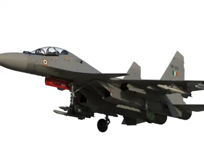 Su-30 MKI 3D model