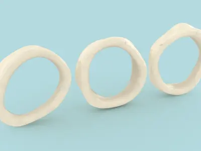 Squid Ring 3D model