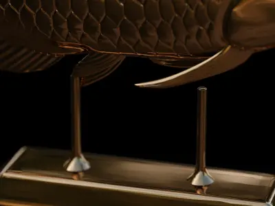 Arrowana Model for 3d printing Free 3D print model