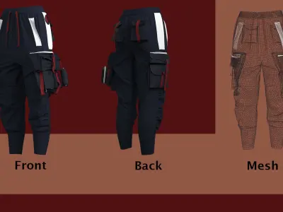 3 Modern Outfits PLUS 3 Video Tutorials 3D model