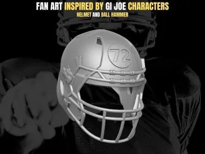 Fridge Kit fan art for action figures 3D print model