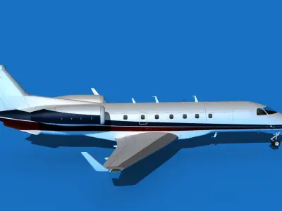 Embraer Legacy 500 V11 3D model