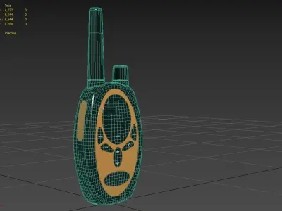Walkie Talkie M05 Low-poly 3D model