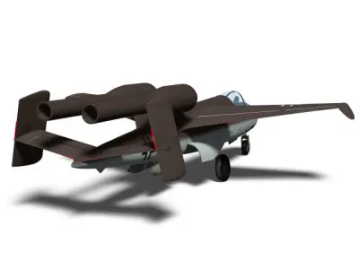 Heinkel He 162 A10 3D model