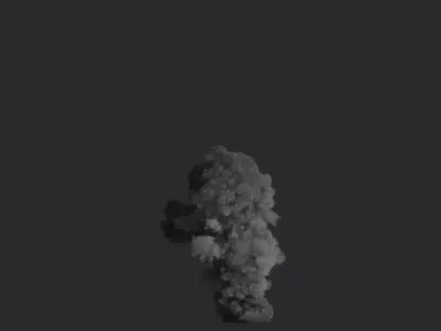 3D Smoke Animation 3D model