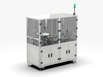 CCD Capacitance Defect Detection Machine 3D model