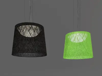 Wind Outdoor Pendant Light - 4075 3D model