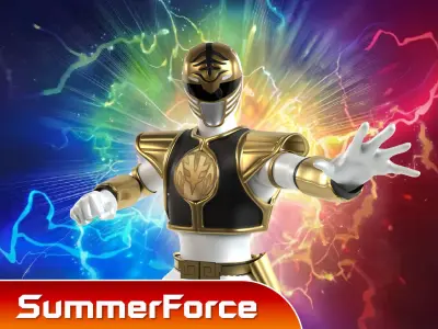 White Ranger - Mighty Morphin Power Rangers 3D model