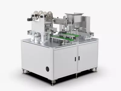 Automatic Foam Sticking Machine 3D model