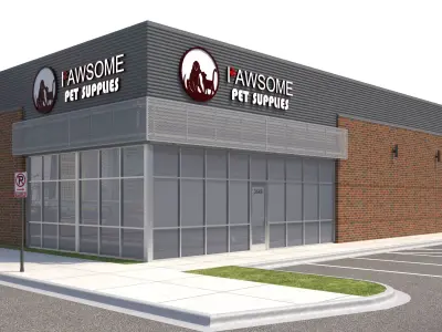 Retail-120 Retail Store A 3D model