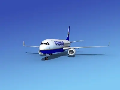 Boeing 737-800 Ryanair 3D model