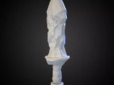 Stylized Sword 16 3D model
