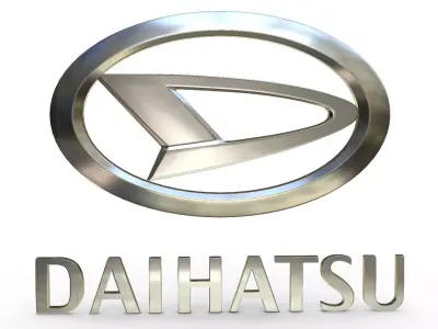 daihatsu logo 3D model