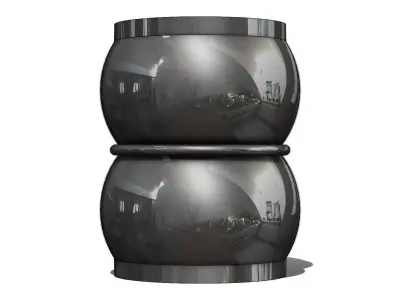 Mola Pneumatica Magral YM 6008 Air Spring 3D model