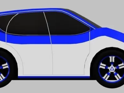 Crusader Concept Free 3D model