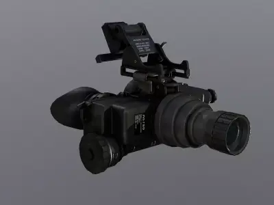 PSV 7 night vision goggles Low-poly 3D model