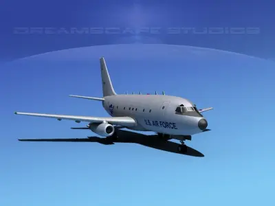 Boeing CT-43 Military Transport 3D model