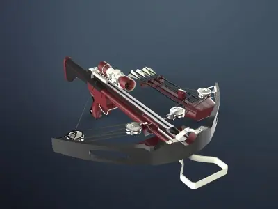 Crossbow apex legends 3D model