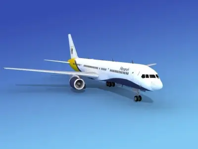 Boeing 757-200 Monarch 2 3D model