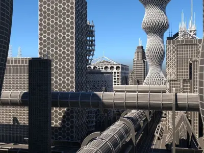 Future City HD 3D model