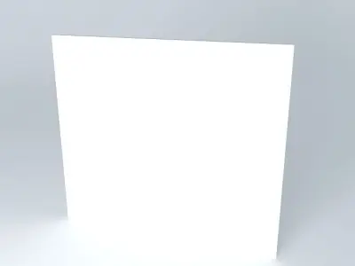 BBC 1 Alien Pyramid Ident Logo Free 3D model