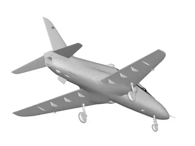 BAE Systems Hawk 3D model