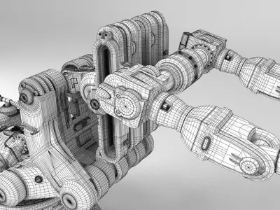Robot Arm 2 3D model