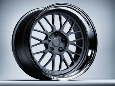 RAYS VOLK RACING 21A Low-poly 3D model