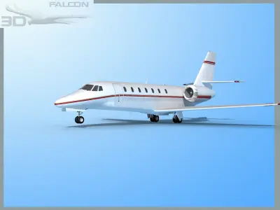 Falcon3D Citation Sovereign C680 FS05 3D model