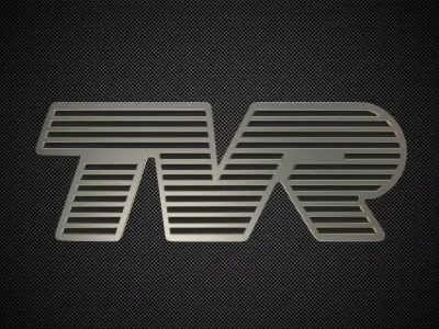 tvr logo 3D model